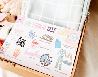 Guía de autocuidado para preadolescentes durante el primer período, guía para el primer período, información sobre el primer período, autocuidado durante el primer período, descarga instantánea, pdf