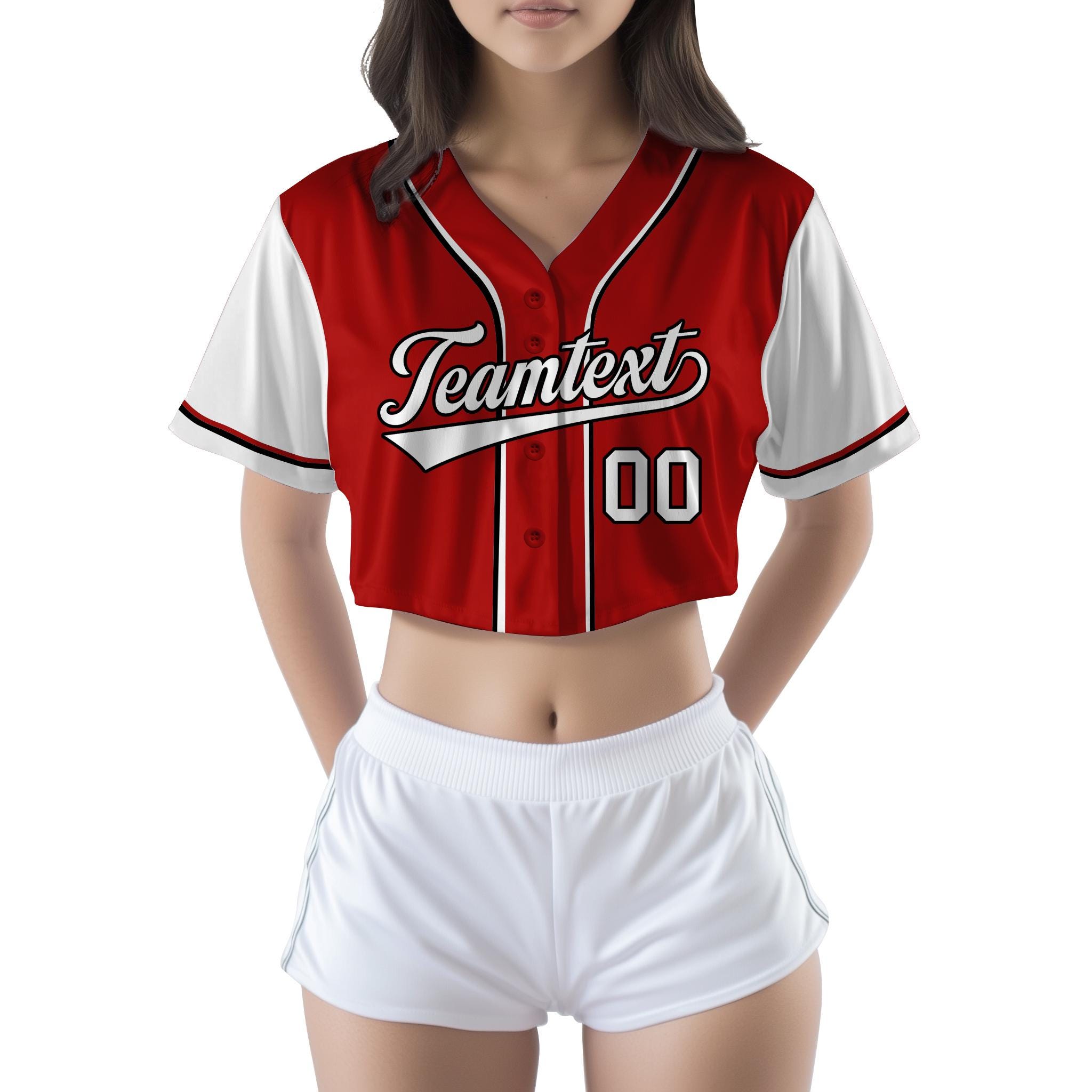 Womens custom baseball jersey España