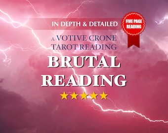 Brutally Honest Tarot Reading: Direct Psychic Insight (PDF Download)