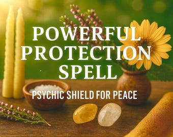 Potężny czar ochronny tego samego dnia, prawdziwe szkockie oczyszczanie energetyczne, tarcza psychiczna, usuwanie negatywności, złe oko, rytuał czarownictwa