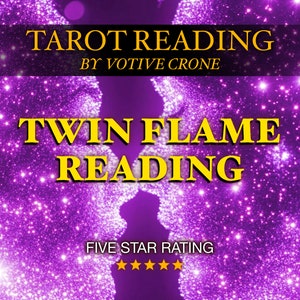 Twin Flame Tarot Reading: Psychic Soul Connection Guidance (24 Hour)