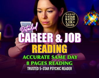 Career Tarot Reading: Same Day Detailed Psychic Guidance on Jobs Money and Success | Life Path Tarot Card Reading, Medium Career Reading
