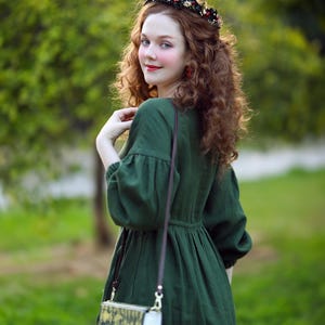 linen dress with pockets