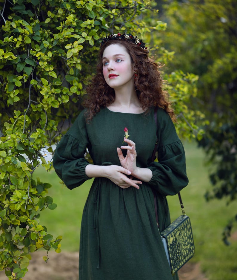 women's linen dress