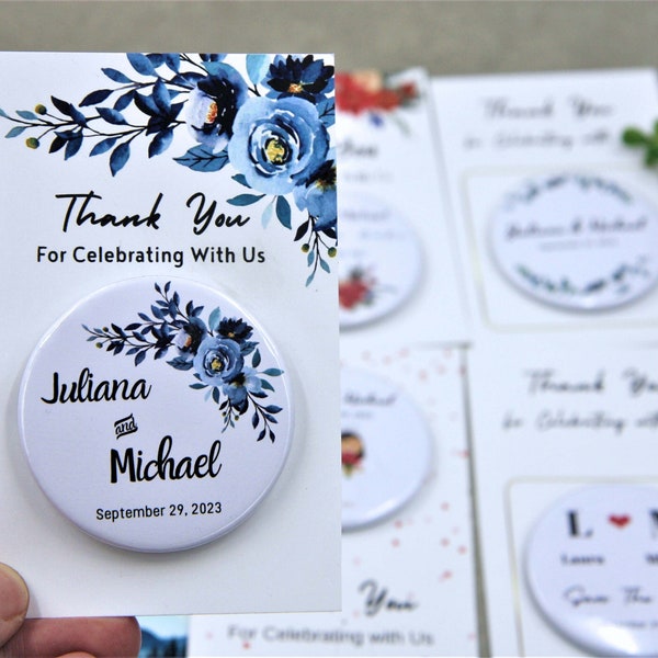 Customizable Bottle Opener Magnet For Wedding Favors in Bulk. Wedding Souvenir for Guests