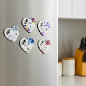 100 Pcs Wedding Favors for Guests in Bulk. Magnetic Bottle Opener Favors . Wedding Magnet zdjęcie 3