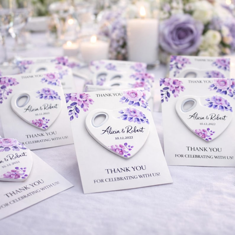 100 Pcs Wedding Favors for Guests in Bulk. Magnetic Bottle Opener Favors . Wedding Magnet zdjęcie 4