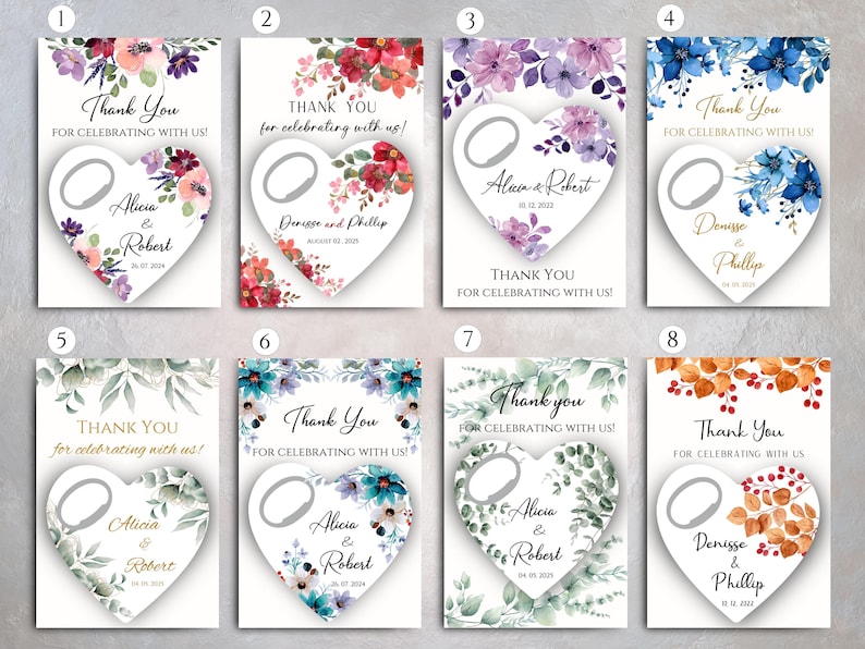 100 Pcs Wedding Favors for Guests in Bulk. Magnetic Bottle Opener Favors . Wedding Magnet zdjęcie 5