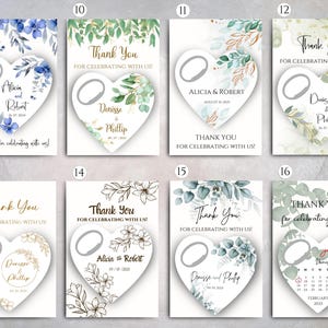 100 Pcs Wedding Favors for Guests in Bulk. Magnetic Bottle Opener Favors . Wedding Magnet zdjęcie 6