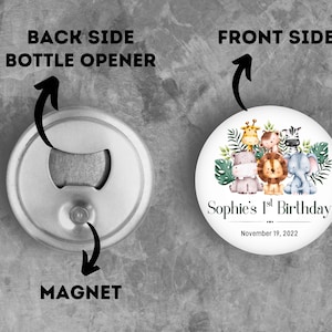 Bottle Opener Magnet for Birthday favors in Bulk. Birthday Giveaways. Birthday Souvenir for Guests image 9