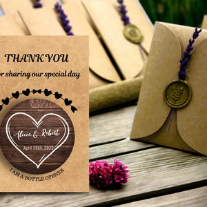 Personalized Bottle Opener Wedding Favors: Bulk Magnet Souvenirs