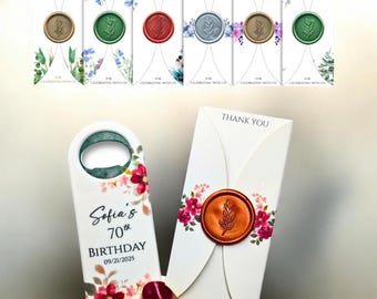 Birthday Bottle opener / Magnet/ Box Party Favors for Adults