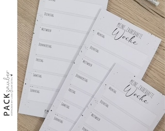 Notepad “my magical week” | Din long | 50 sheets