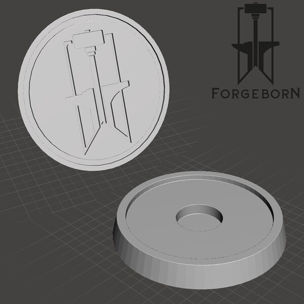 30mm Stealth Magnet Base - STL unterstützt und nicht unterstützt