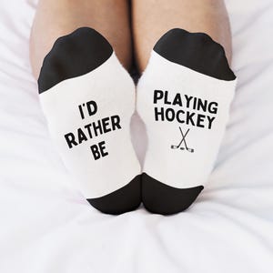 Hockey Player Socks, Hockey Player Gift, Hockey Player Socks, Gift for Hockey Player, Hockey Gift, Fun Gift Hockey player, Hockey Coach gift