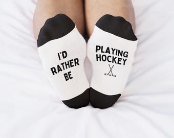 Hockey Player Socks, Hockey Player Gift, Hockey Player Socks, Gift for Hockey Player, Hockey Gift, Fun Gift Hockey player, Hockey Coach gift