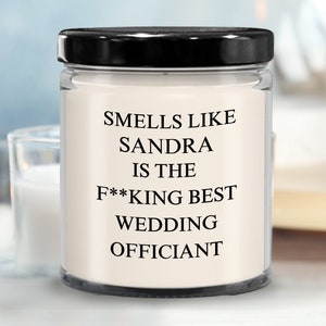 Funny Wedding Officiant Gift, Custom Wedding Officiants gift, Wedding Officiant proposal, gift for Officiant, Officiant gifts for women, men