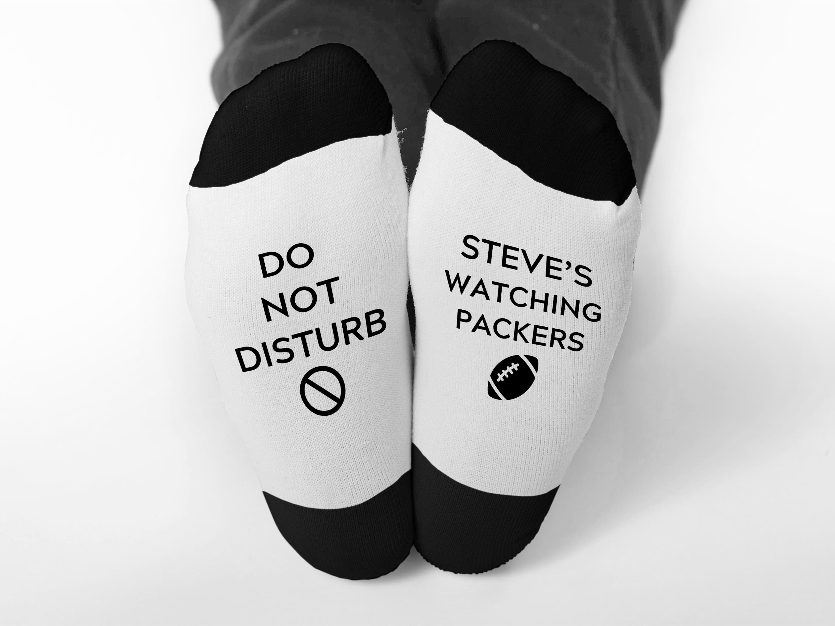 slim fit dress slacks Green Bay Packers Men's Crew Socks