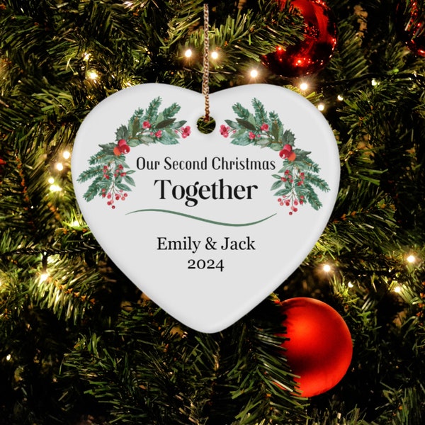 Our First Christmas Ornament Etsy