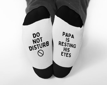 Funny Papa socks-Papa Fathers day-Papa Birthday-Papa Christmas, Gift idea for Papa-Papa presents-Funny gift for Papa-Papa gifts-Papa socks