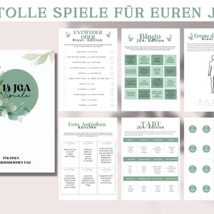 JGA Games Download Hen Party Games PDF JGA Women Instant Download