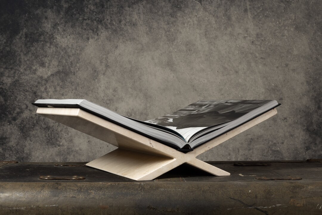 Open Book Stand Open Book Display X Book Stand Recipe Book Etsy