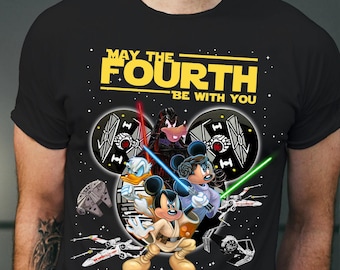 May The Fourth Be With You T Shirt, Star Wars Shirt, Mickey Group Galaxy’s Edge Movie T-Shirt, May The 4th Shirt, Shirt For Family Trip RE