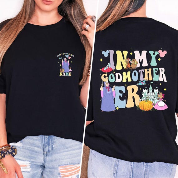 Mother's Day Shirts Fairy Godmother Tees Funny Women Gifts Mother's Day Shirts Fairy Godmother Tees Funny Women Gifts