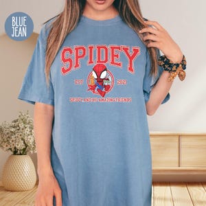 Spidey And His Amazing Friends Matching Shirts, Avengers Family Vacation Shirts, Ghost Spider Tee, Spiderman Sweatshirt, Superhero T-Shirt