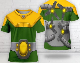 Doc Ock Halloween Costume Shirt, Spidey and His Amazing Friends Cosplay Hoodie, Doctor Octopus Cosplay Shirt, Doc Ock All Over Printed Tee