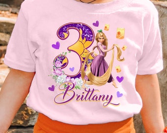 Camisetas personalizadas de rapunzel hotsell