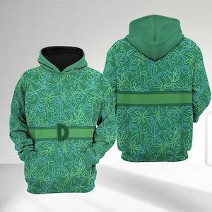 Disgust Inside Out 3D T-Shirt, Inside Out 2 All Over Print Hoodie, Disgust Costume T-Shirt, Disgust Cosplay Costume, Inside Out T-Shirt Gift