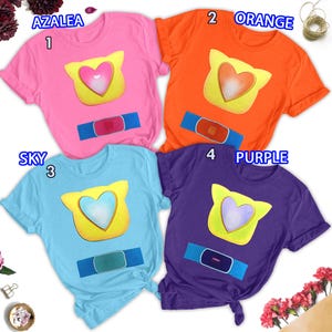 SuperKitties Cat Suit Costume, Cat Hero Group Matching Shirt, Custom Cat Friend Halloween Shirt, Cat Heart Costume Family Vacation 2023 Tee