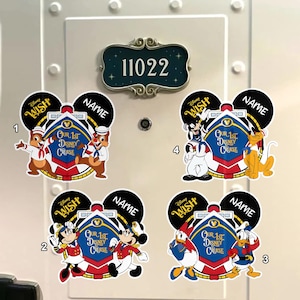 Personalized Mickey &Friends Our 1st Disney Magnet, Disney Cruise Ship Magnet Disney Cruise Line Magnet, Disney Cruise Ship Family Magnet