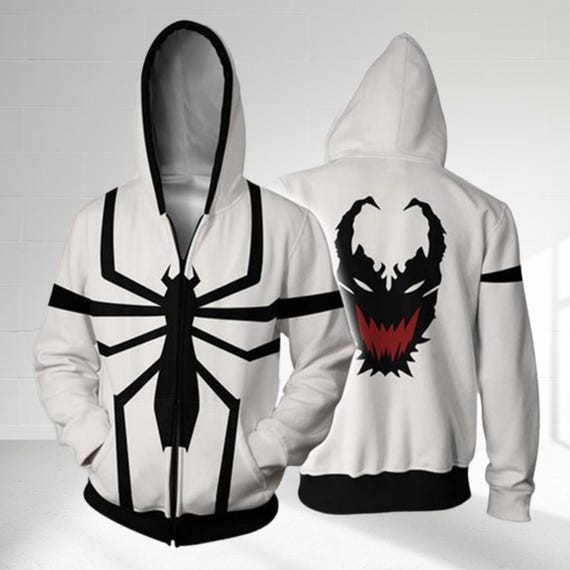 venom cosplay hoodie