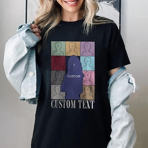 Custom Tour Style Shirt, Funny Era Theme Custom Photo T-Shirt, Personalized Your Image Era Shirt, Birthday Gift For Music Lover