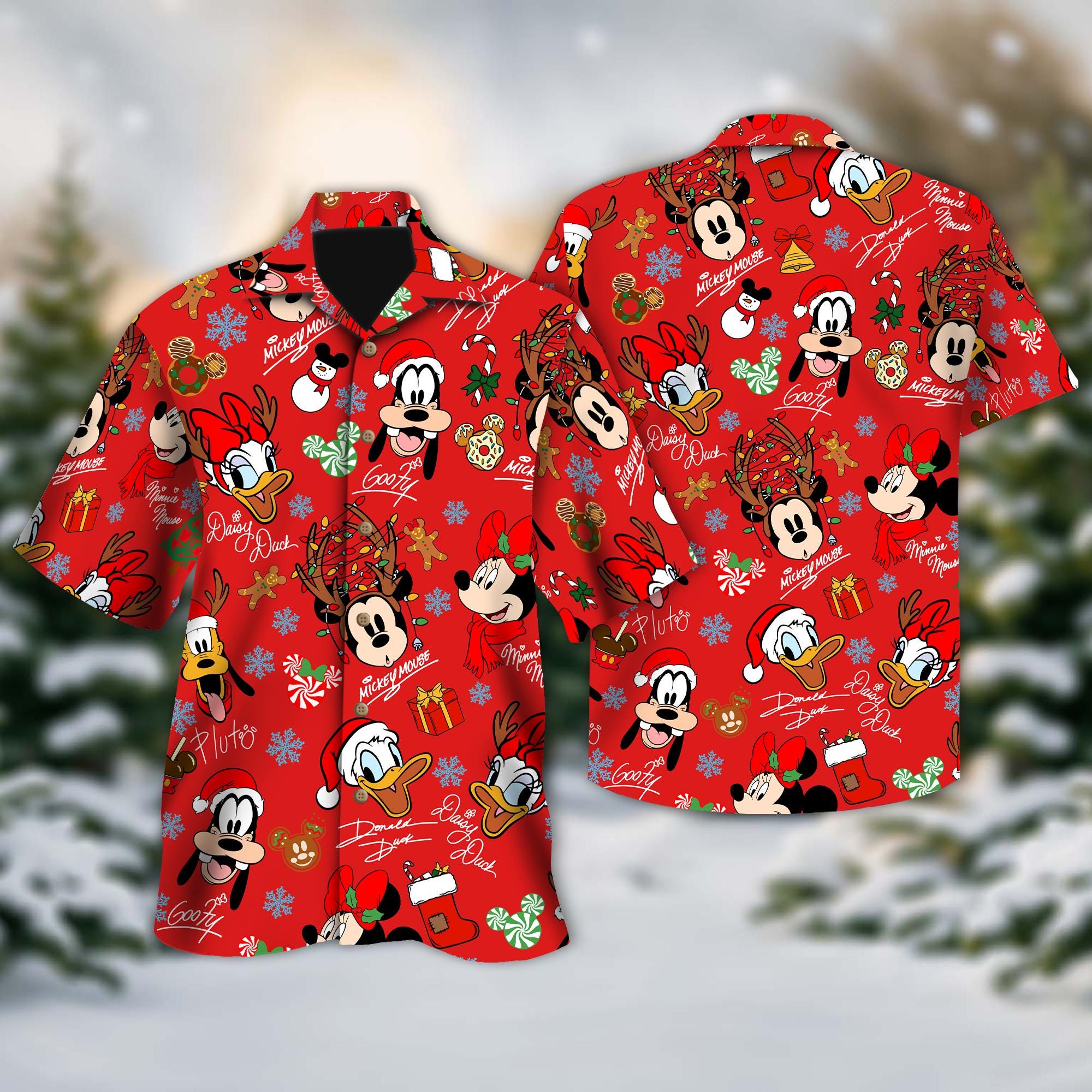 Hawaiian Christmas Party Dress