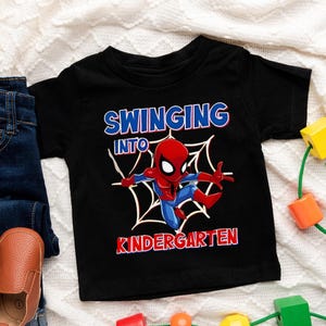 Kindergarten Tshirt Back To School Tee Superhero Shirt Kids Kindergarten Tshirt Back To School Tee Superhero Shirt Kids
