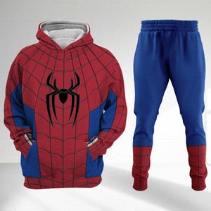Marvel Spider-Man New Suit Halloween Costume Shirt, Spider Man Inspired Suit Cosplay Shirt, Spider Man Brand New Day All Over Print Shirt image 4