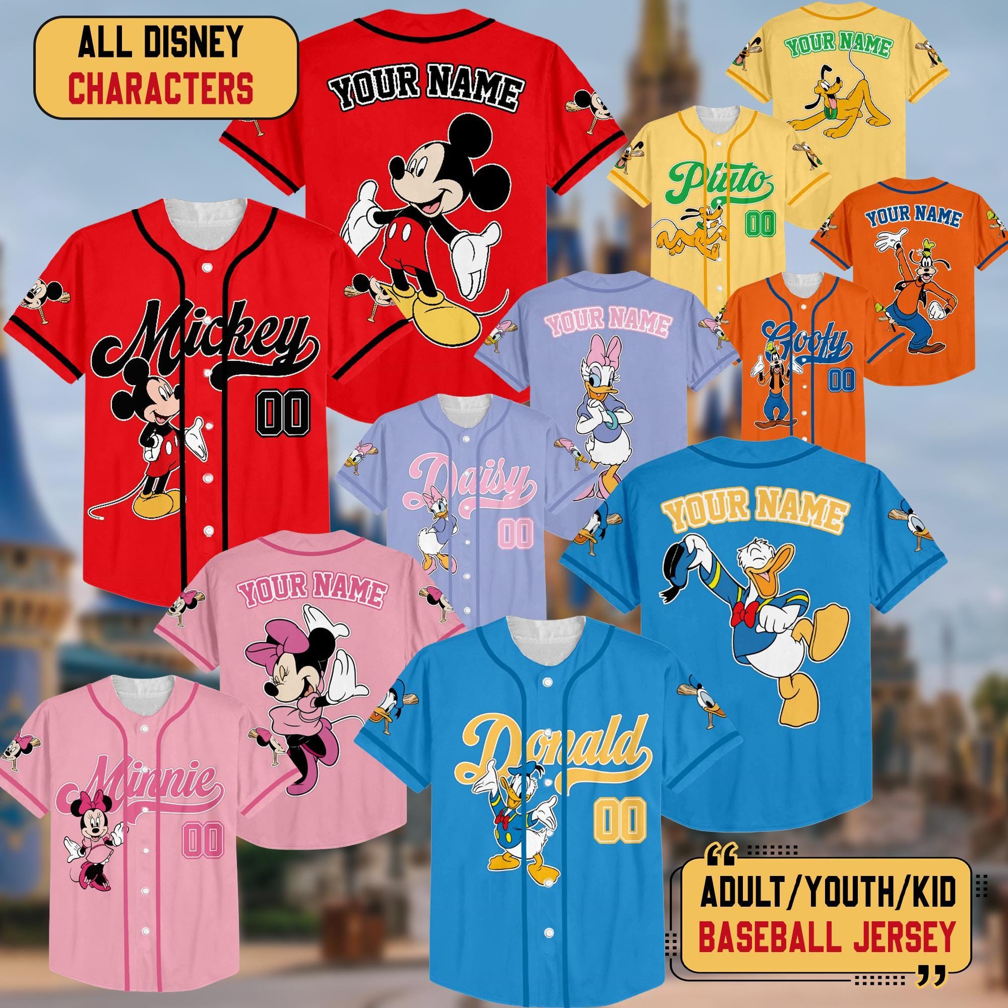90s Disney Mickey Baseball ユニフォーム セットアップ Amazon.com