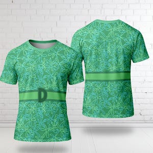 Disgust Inside Out 3D T-Shirt, Inside Out 2 All Over Print Shirt, Disgust Costume T-Shirt, Disgust Cosplay Costume, Inside Out T-Shirt Gift
