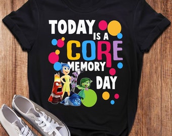 Today Is A Memory Day Shirt, Animated Emotion Characters T-Shirt, Magical Kingdom Trip, Family Vacation Shirt, Gift For Men Women Kid