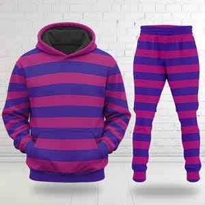 Cheshire Cat Halloween 3D Shirt, Alice In Wonderland Halloween Costume Family Hoodie, Cheshire Cat Cosplay Costume Sweatshirt