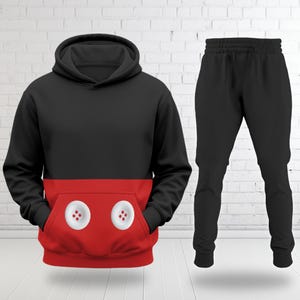 Mickey Mouse 3D T-Shirt, Mickey Halloween Costume For Family Group Hoodie, Halloween Costume Shirt, Magic Kingdom Trip Sweatshirt image 1