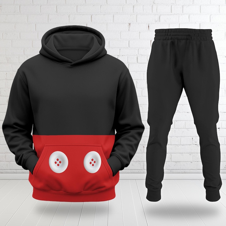 Mickey Mouse 3D T-Shirt, Mickey Halloween Costume For Family Group Hoodie, Halloween Costume Shirt, Magic Kingdom Trip Sweatshirt image 1