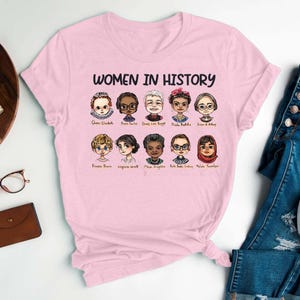 Women In History Shirt, History Teacher Shirt, History Shirt, Social Studies Shirt, Teacher Gift, Gift For History Teacher
