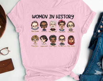 Women In History Shirt, History Teacher Shirt, History Shirt, Social Studies Shirt, Teacher Gift, Gift For History Teacher