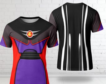 Zurg Shirts, Antagonist Toy Cosplay Costume 3D T-Shirt, Toy Story Character Men Shirt, Halloween Costume For Family Group T Shirt
