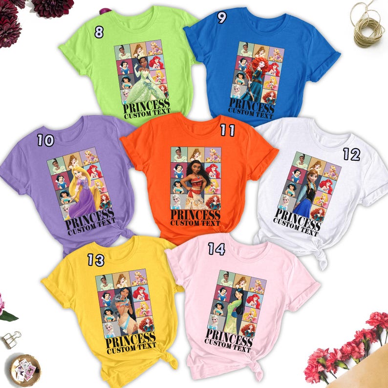 Personalized Princess Club Shirt, Girl Trip Shirt, Custom Snow White