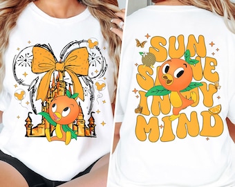 Sunshine Orange Bird 2 Sided Shirt, Summer Sunshine Shirt For Kid, Epcot Festival Girl Trip Outfit, Women's Vacation Tee, Orange Bird Lover